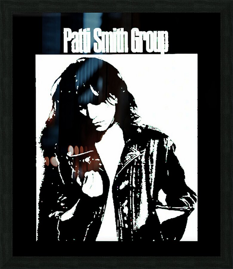 Patti Smith 39 Picture Frame print