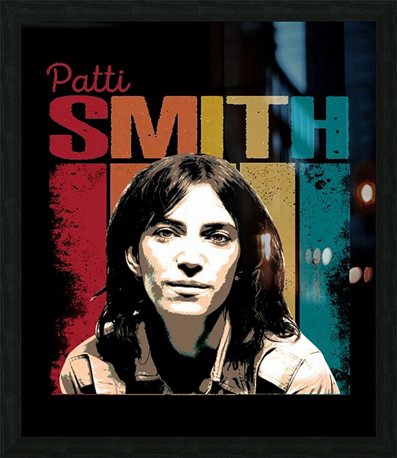 Patti Smith 49 Picture Frame print
