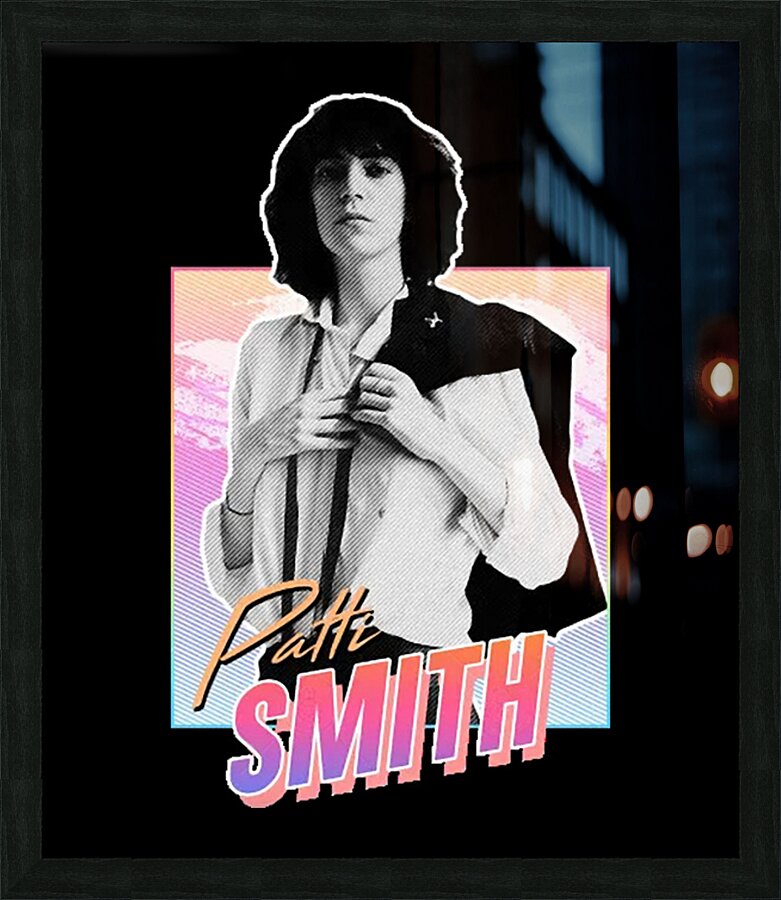Patti Smith 52 Picture Frame print