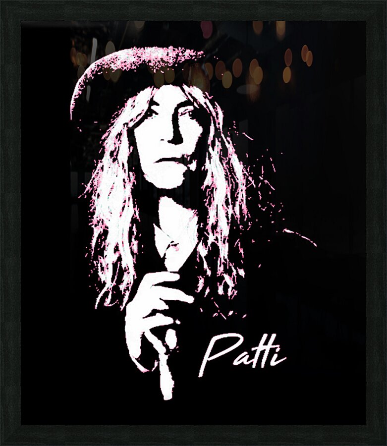 Patti Smith 53 Picture Frame print