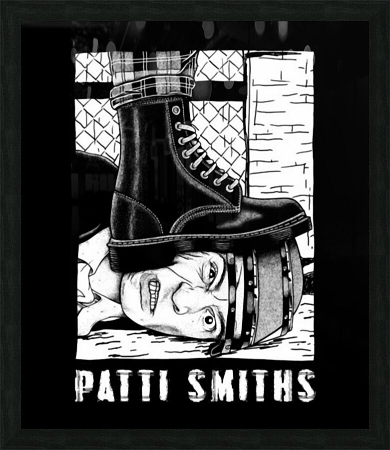 Patti Smith 63 Picture Frame print