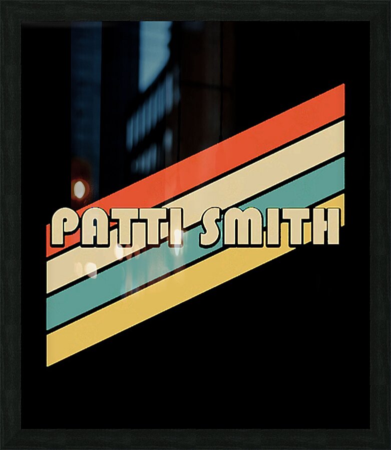 Patti Smith 2 Picture Frame print