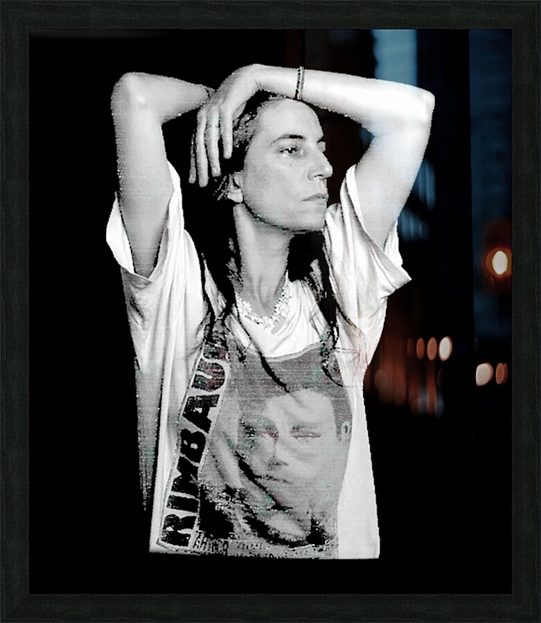 Patti Smith 9 Picture Frame print