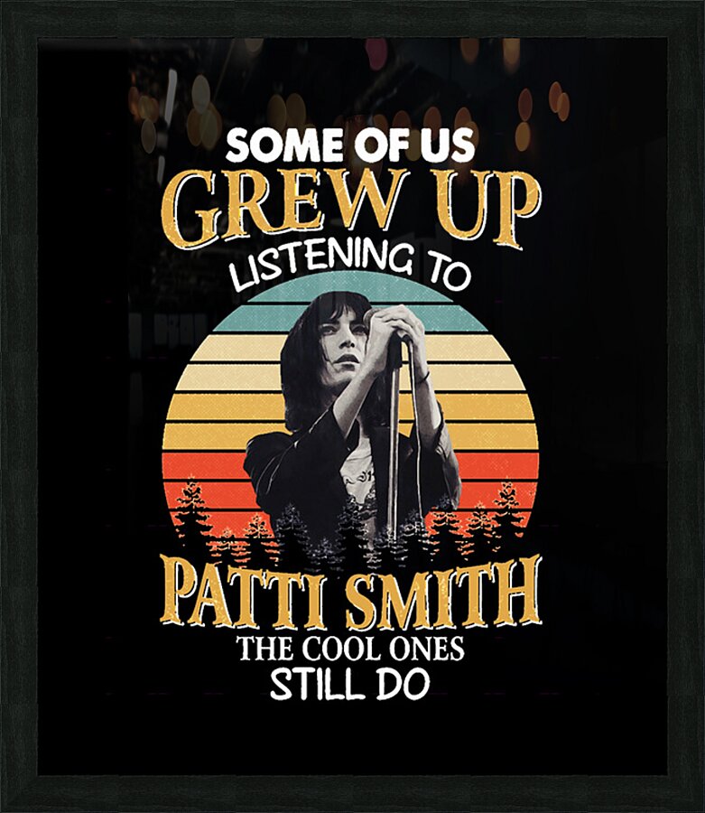 Patti Smith 13 Picture Frame print