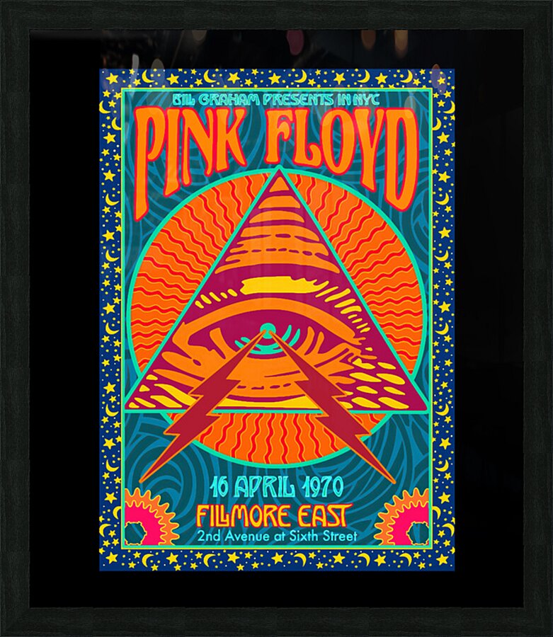 Pink Floyd 3 Picture Frame print