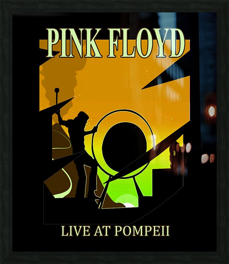 Pink Floyd 50 Picture Frame print