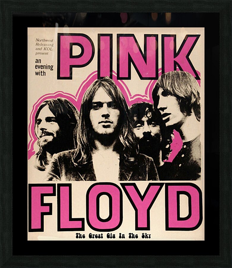 Pink Floyd 53 Picture Frame print