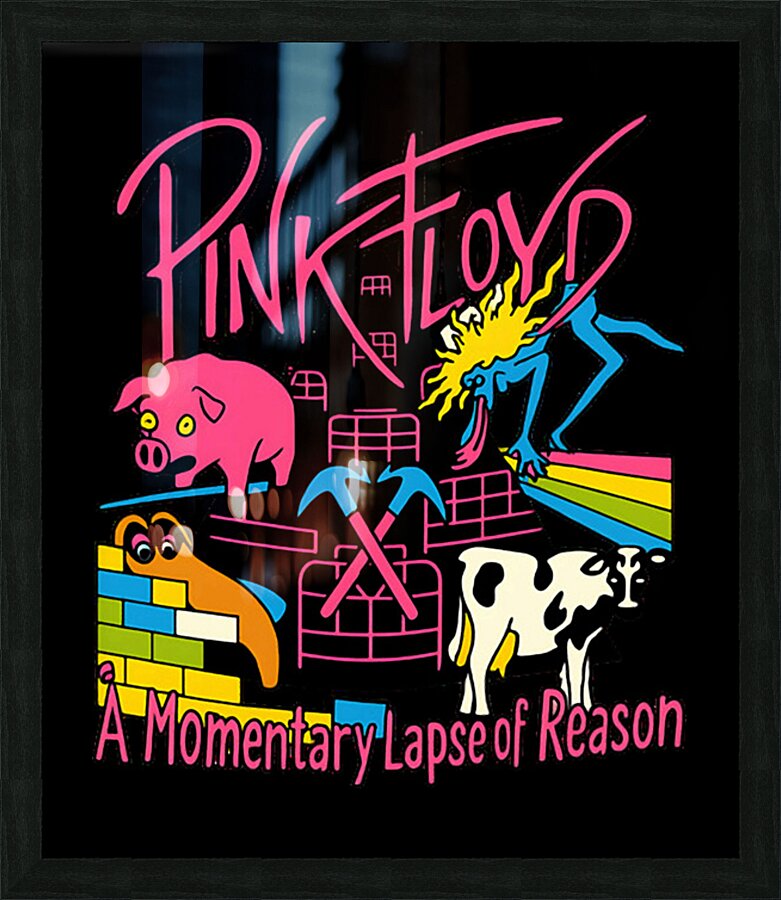 Pink Floyd 4 Picture Frame print