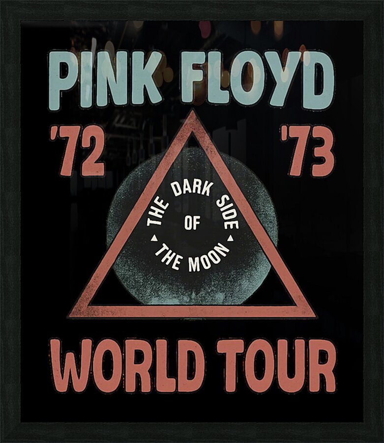 Pink Floyd 57 Picture Frame print
