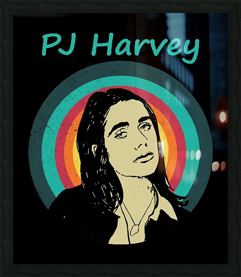 PJ Harvey 33 Picture Frame print