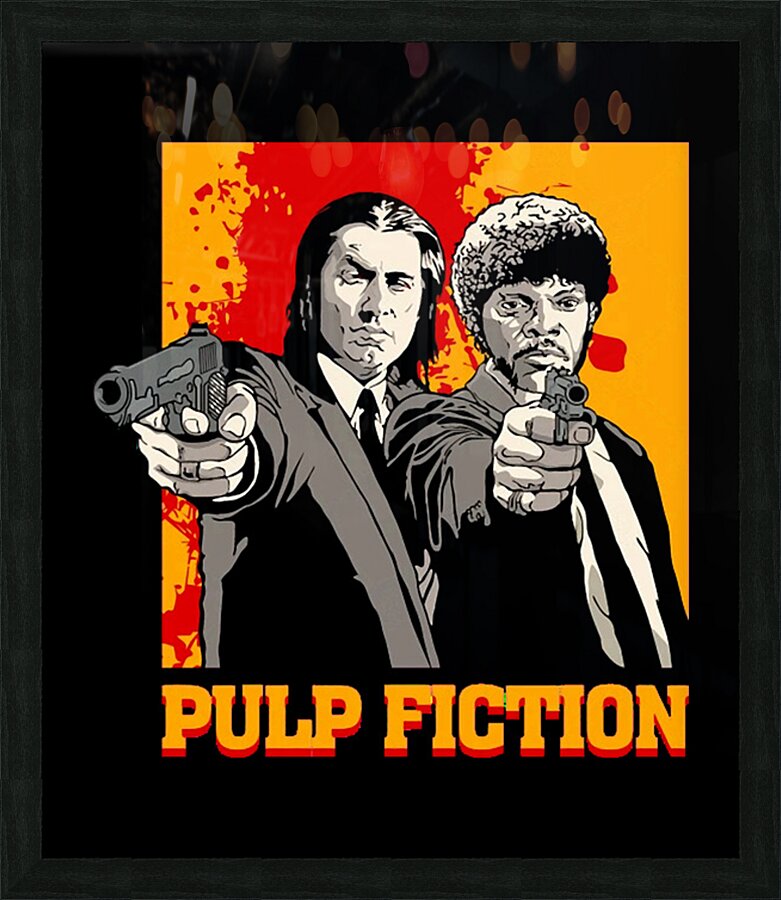 Pulp Fiction 4 Picture Frame print