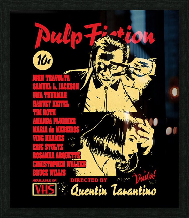 Pulp Fiction 6 Picture Frame print