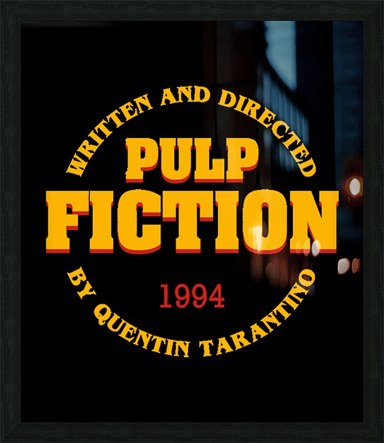 Pulp Fiction 7 Picture Frame print