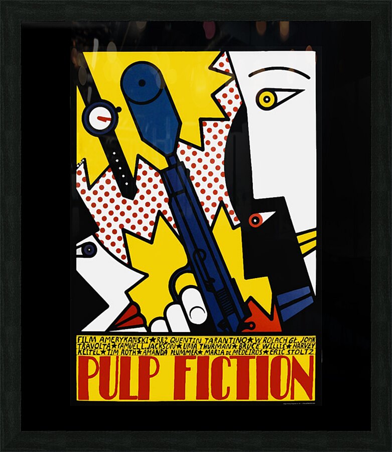 Pulp Fiction 8 Picture Frame print