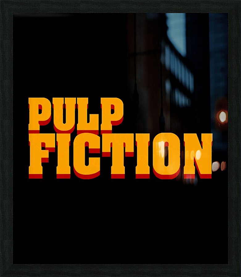 Pulp Fiction 11 Picture Frame print