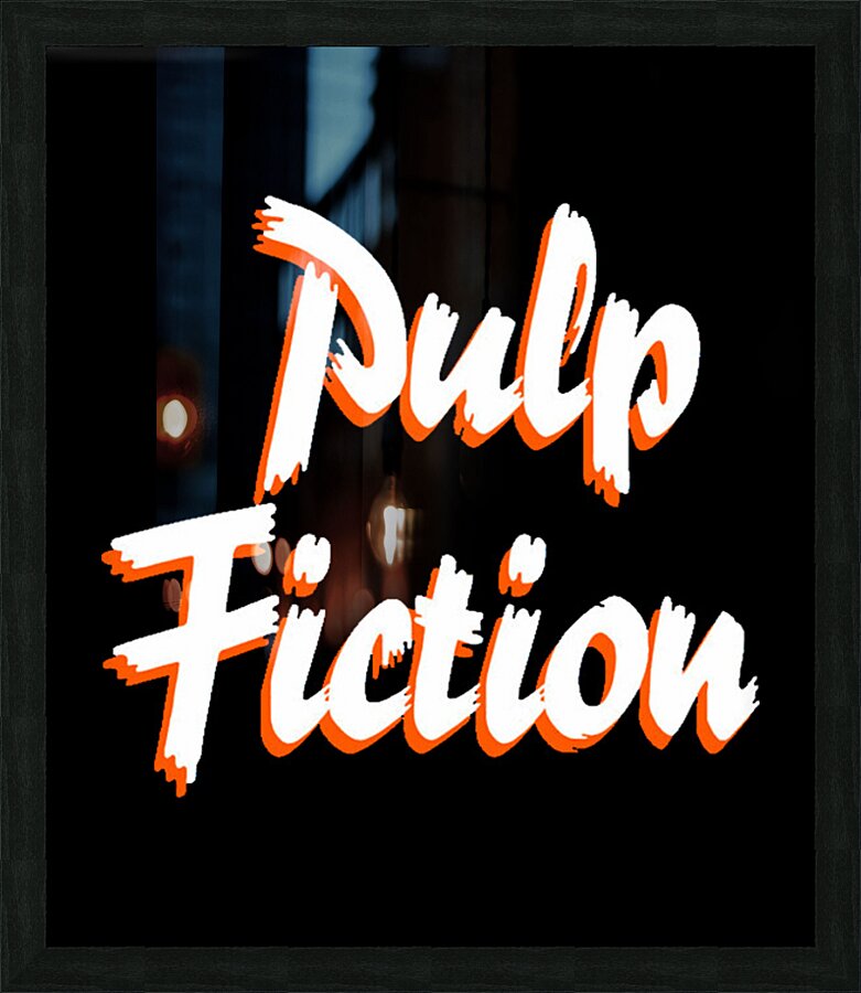Pulp Fiction 14 Picture Frame print