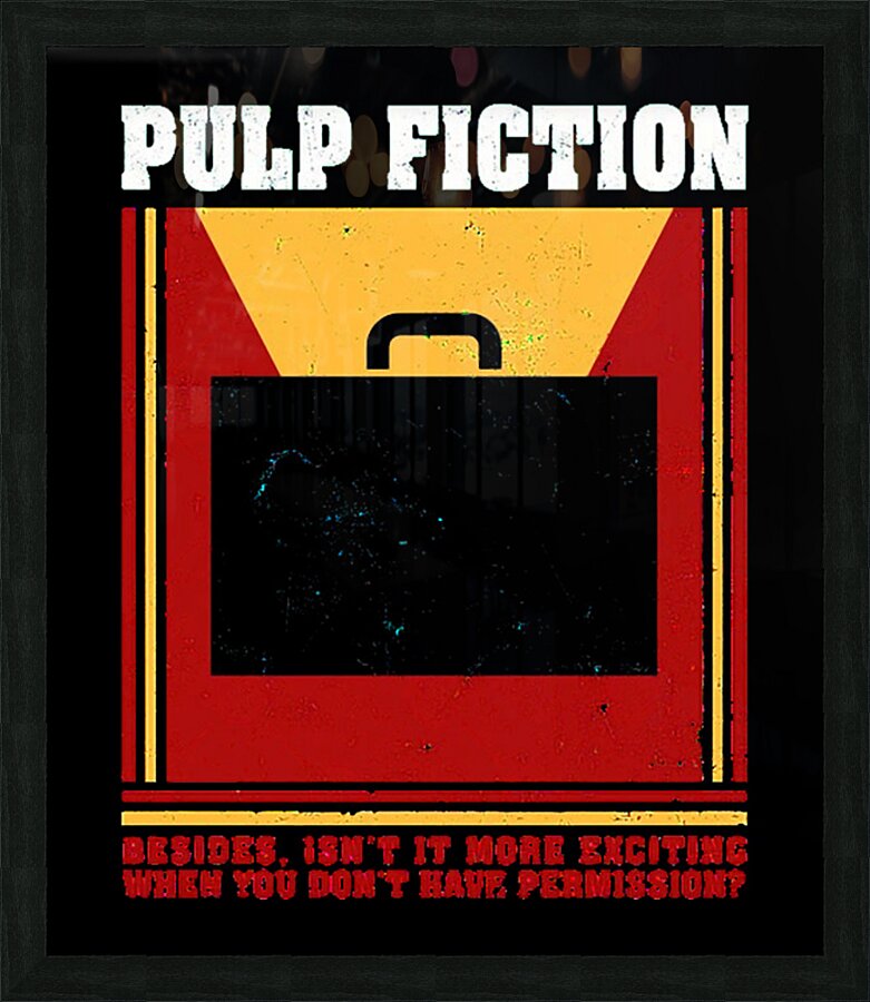 Pulp Fiction 15 Picture Frame print