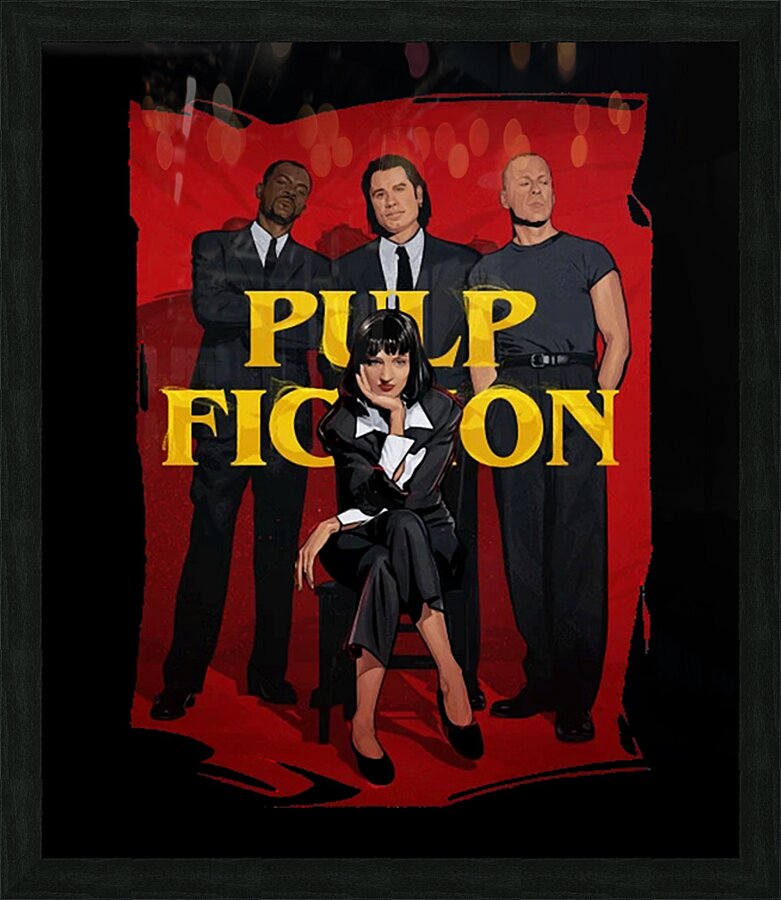 Pulp Fiction 16 Picture Frame print