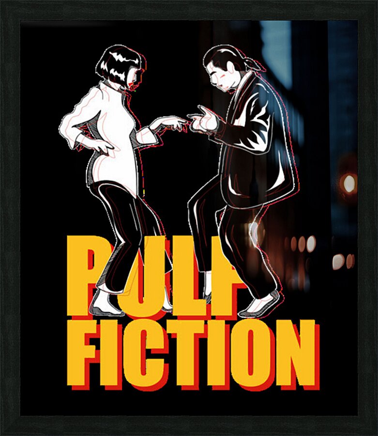 Pulp Fiction 17 Picture Frame print