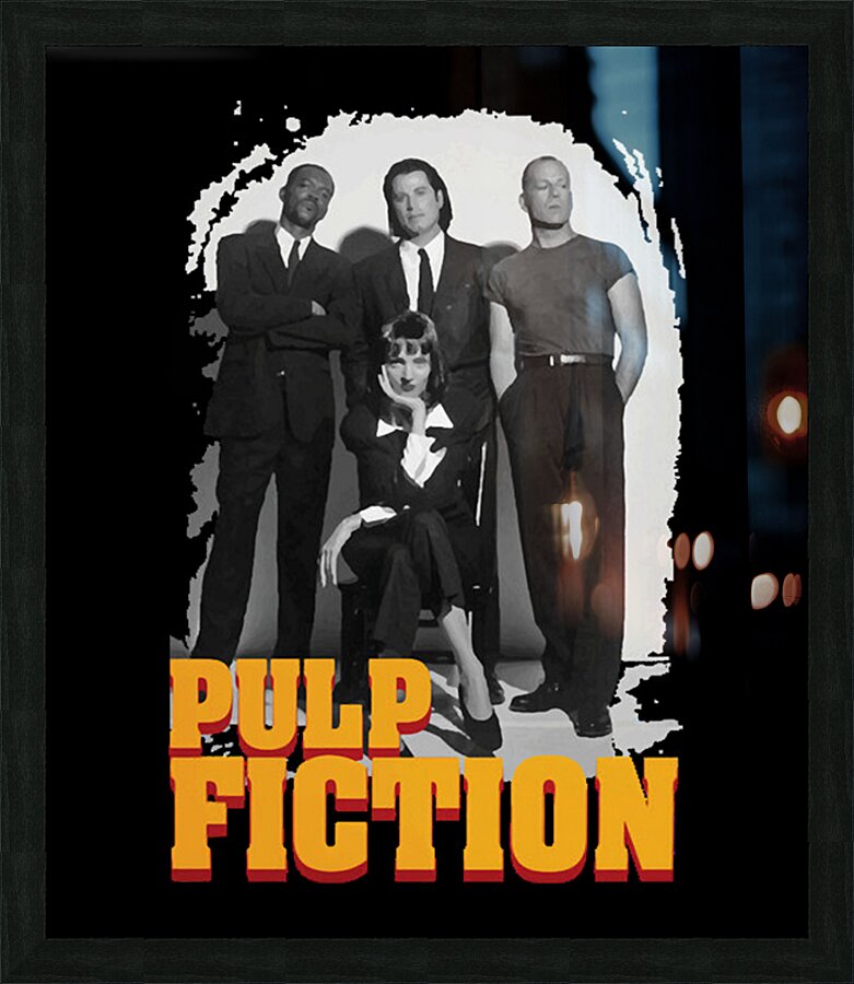 Pulp Fiction 18 Picture Frame print