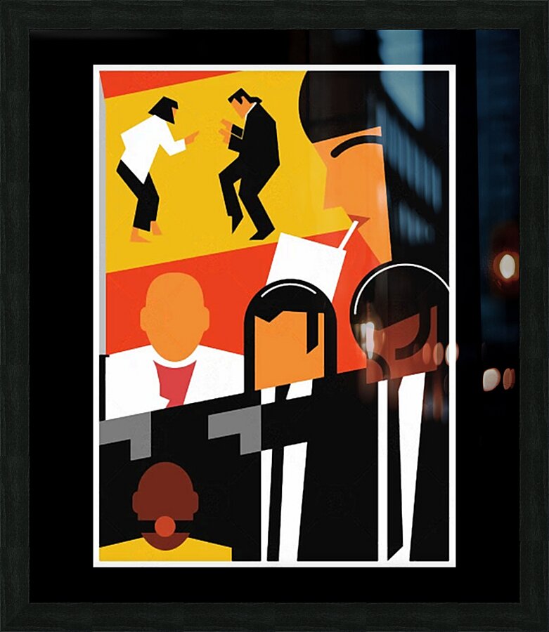 Pulp Fiction 19 Picture Frame print