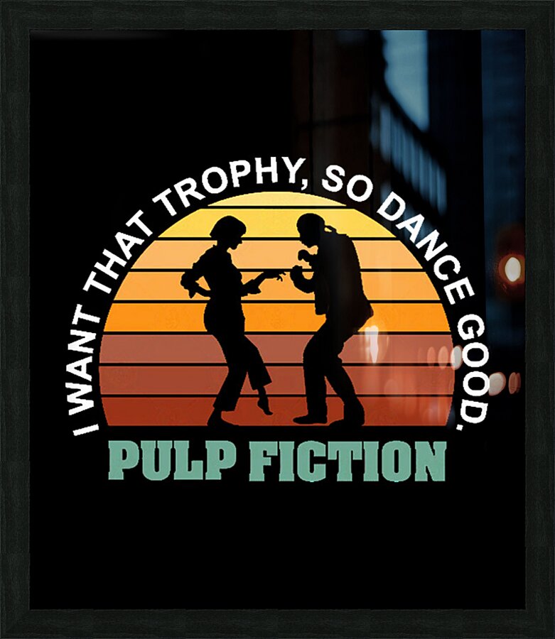 Pulp Fiction 22 Picture Frame print