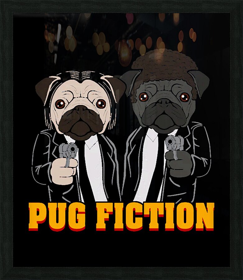 Pulp Fiction 25 Picture Frame print