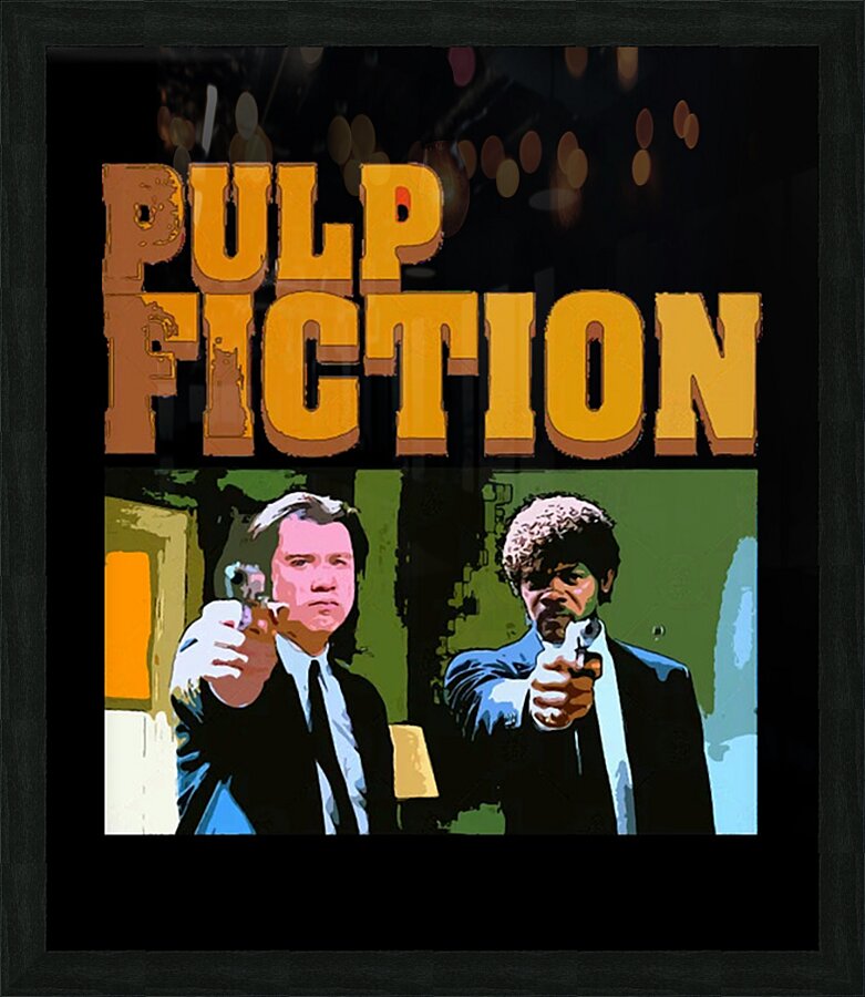 Pulp Fiction 33 Picture Frame print