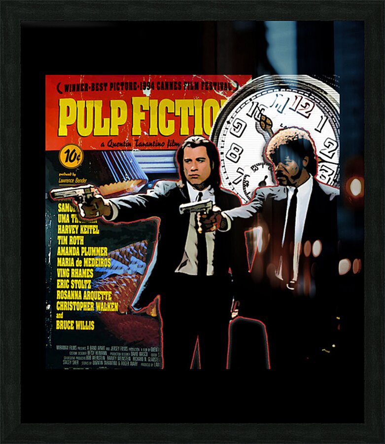 Pulp Fiction 35 Picture Frame print