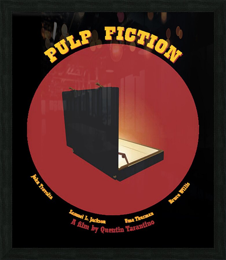 Pulp Fiction 41 Picture Frame print