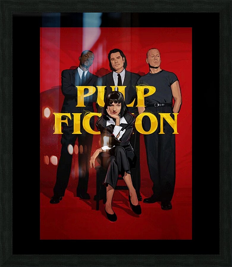 Pulp Fiction 42 Picture Frame print