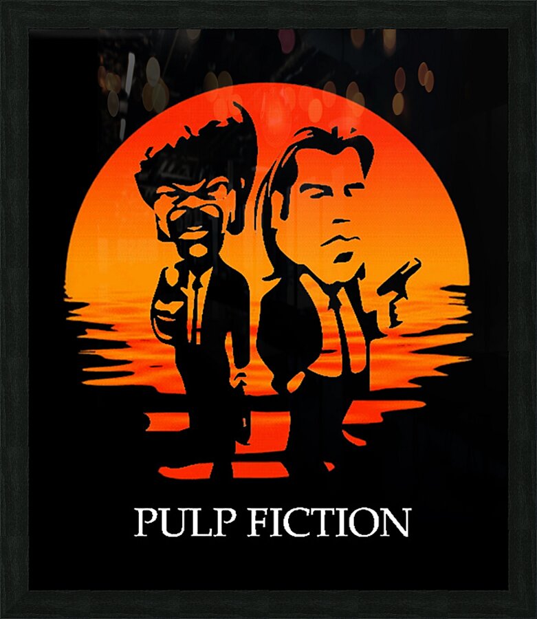 Pulp Fiction 44 Picture Frame print