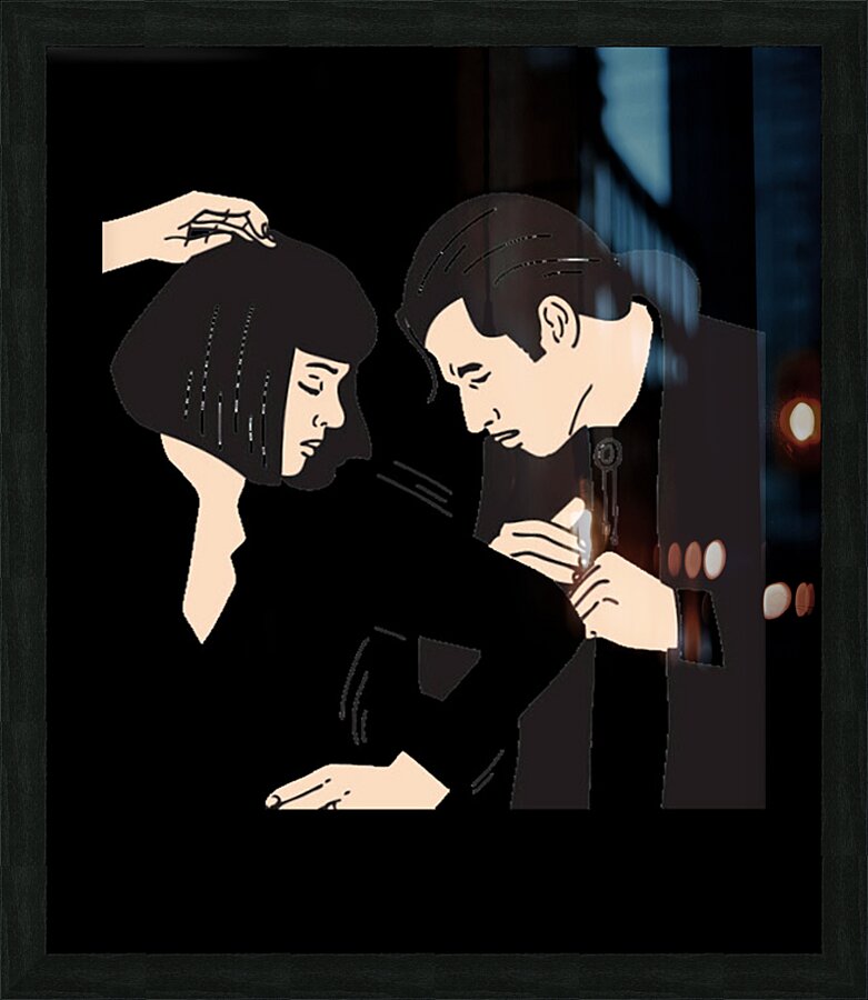Pulp Fiction 46 Picture Frame print
