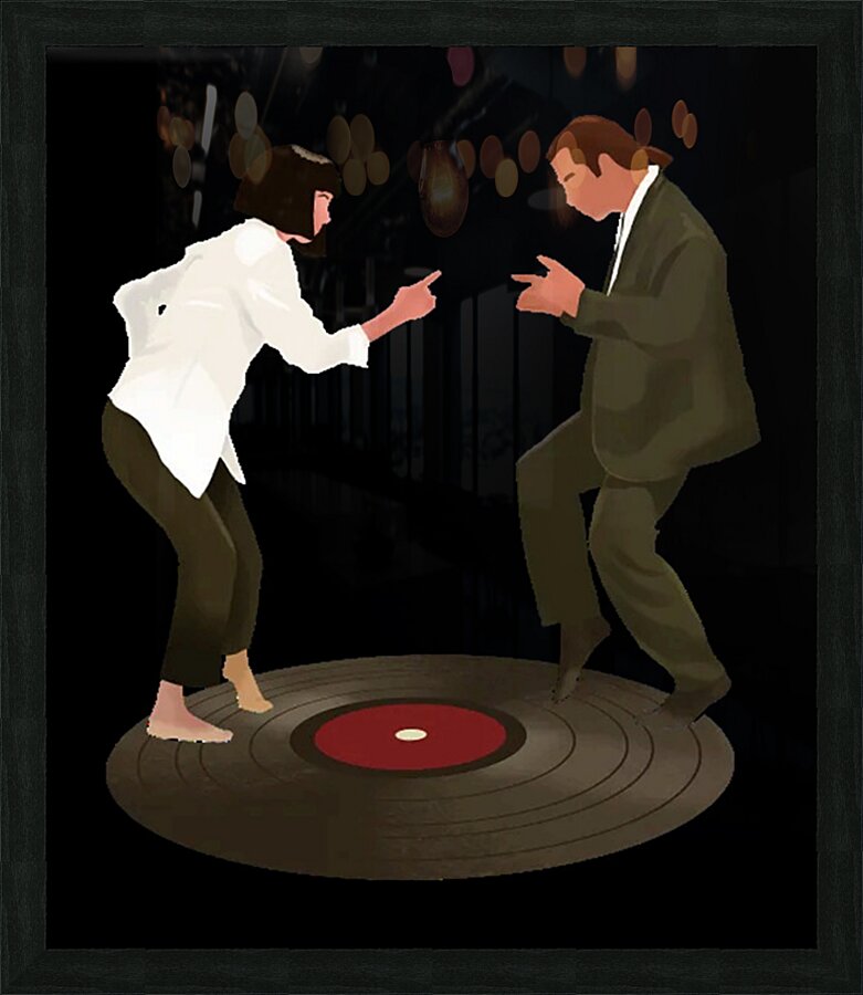 Pulp Fiction 52 Picture Frame print