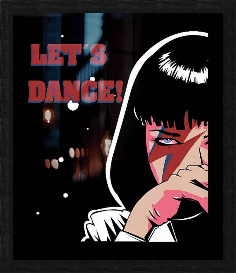Pulp Fiction 53 Picture Frame print