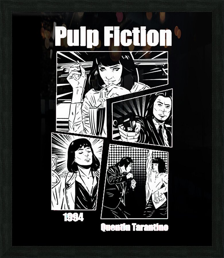 Pulp Fiction 62 Picture Frame print
