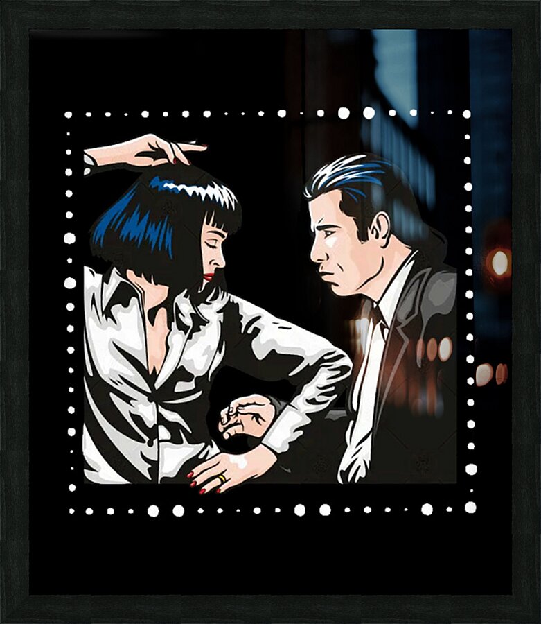 Pulp Fiction 64 Picture Frame print