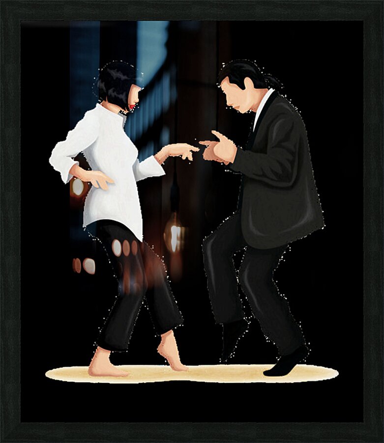 Pulp Fiction 2 Picture Frame print