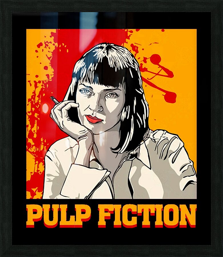 Pulp Fiction 4 Picture Frame print