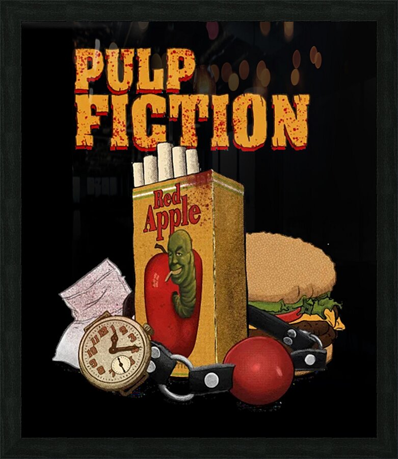 Pulp Fiction 5 Picture Frame print
