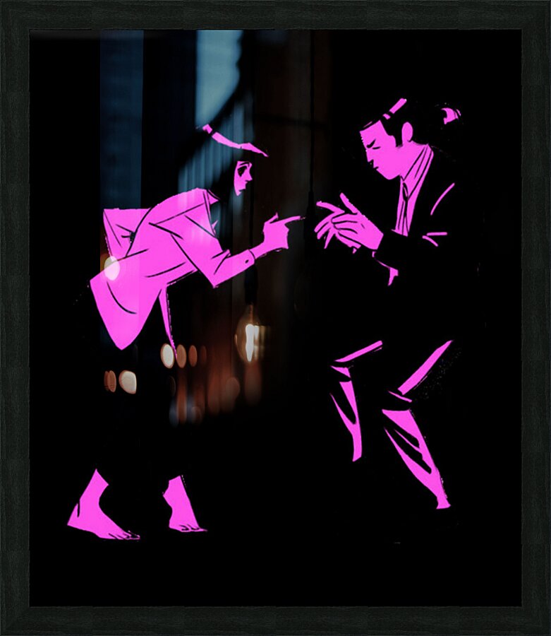 Pulp Fiction 11 Picture Frame print