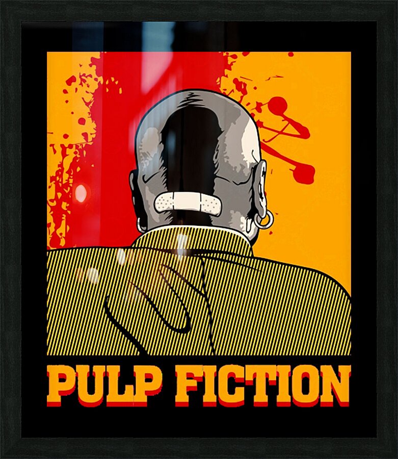 Pulp Fiction 12 Picture Frame print