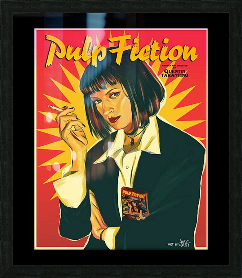 Pulp Fiction 18 Picture Frame print