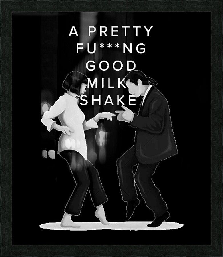 Pulp Fiction 19 Picture Frame print