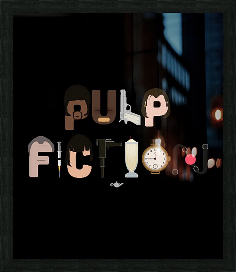 Pulp Fiction 21 Picture Frame print