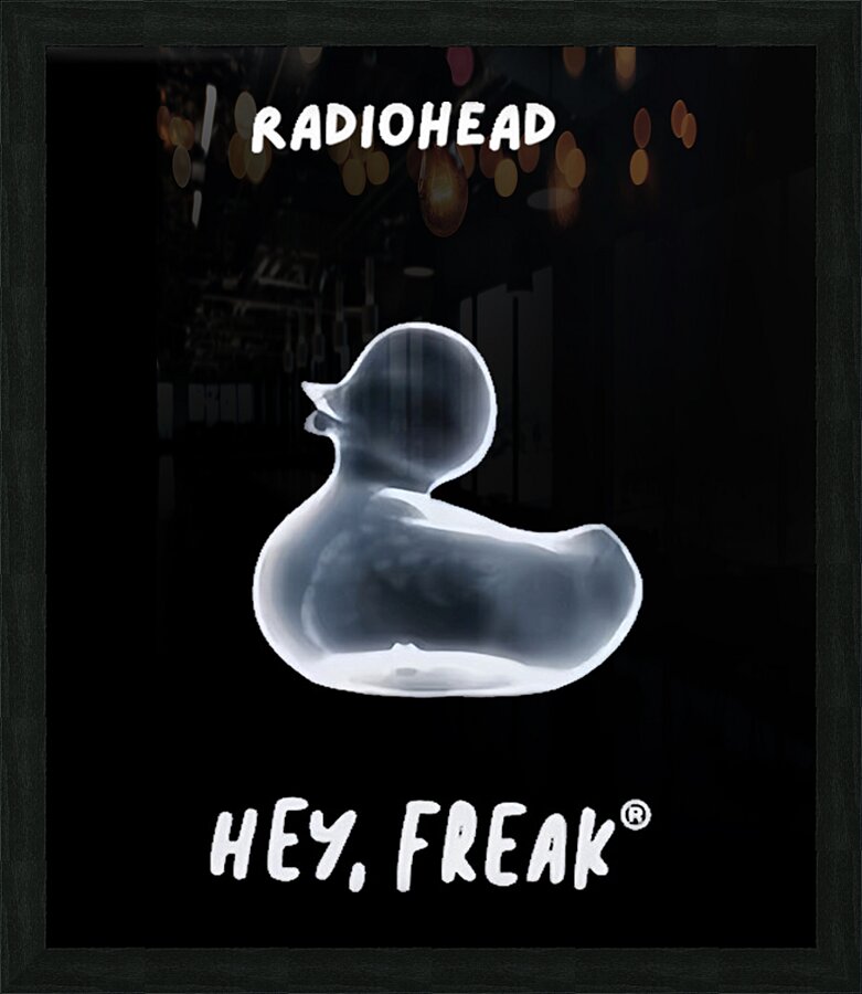 Radiohead 3 Picture Frame print