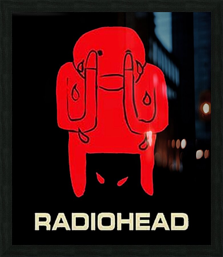 Radiohead 5 Picture Frame print