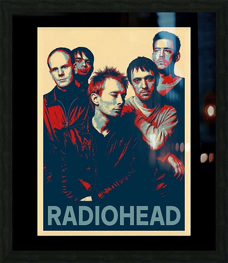 Radiohead 6 Picture Frame print