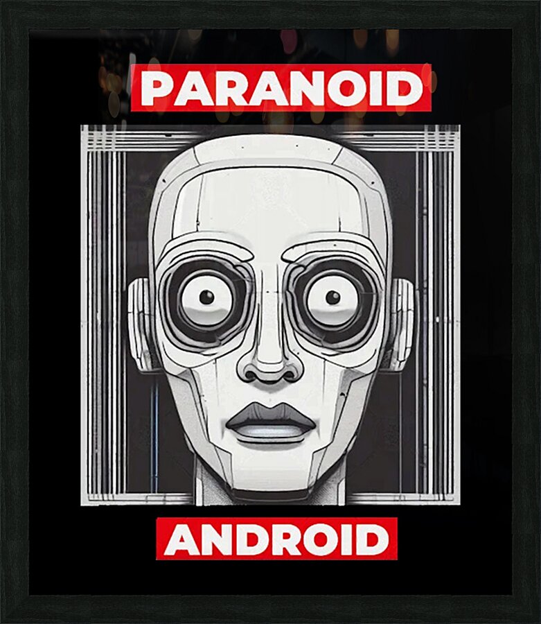 Radiohead 7 Picture Frame print