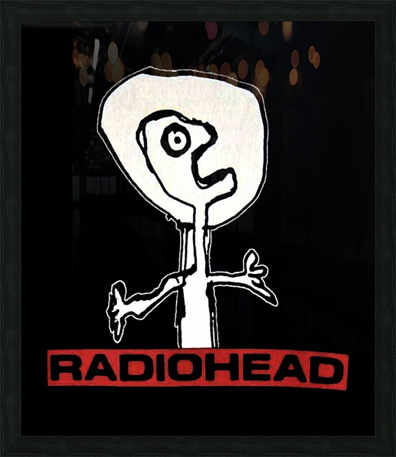 Radiohead 10 Picture Frame print